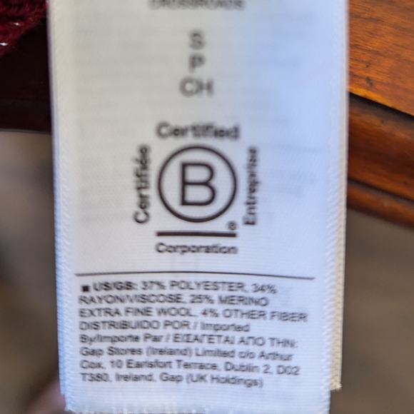 Athleta Crossroads Red Sweater - Picture 6 of 7